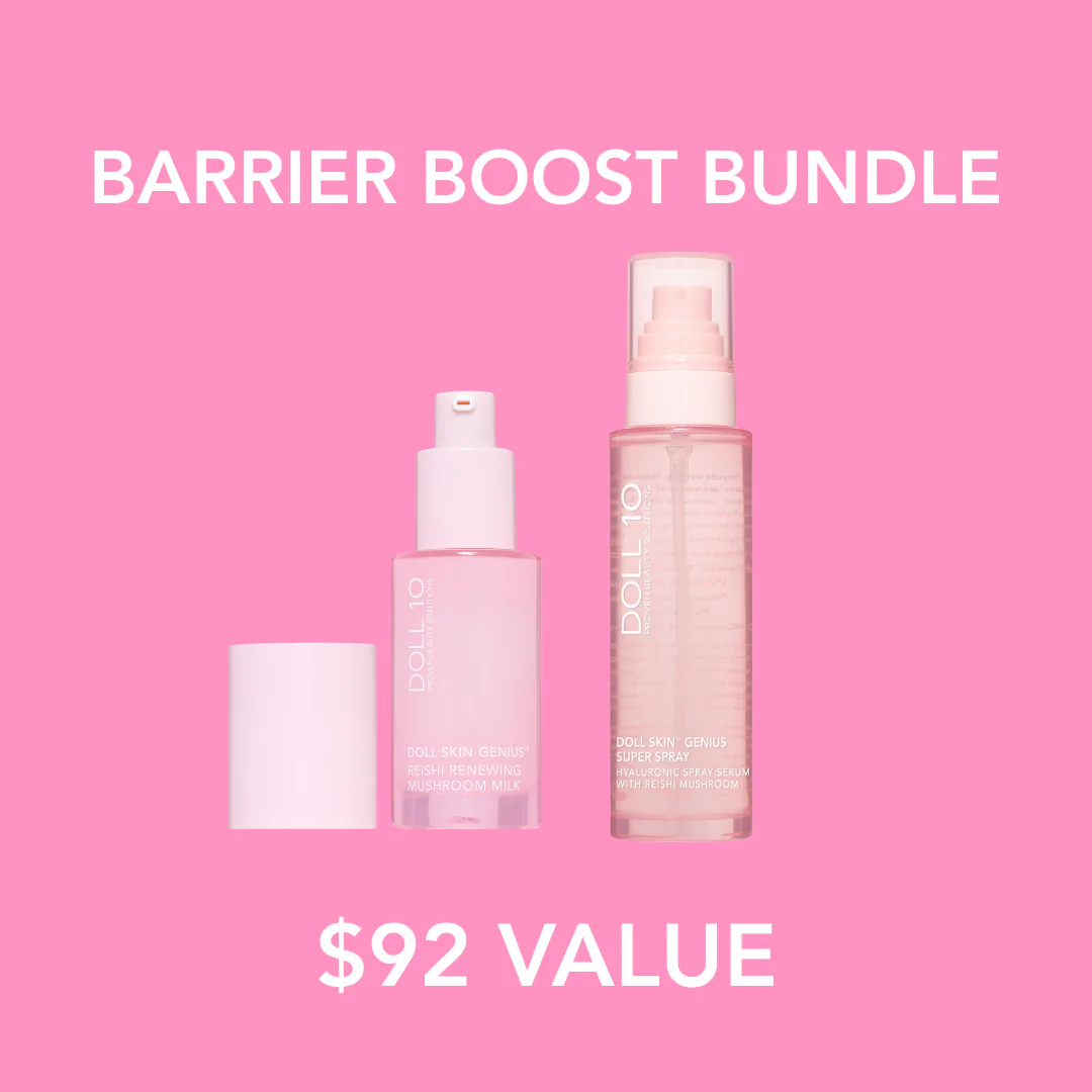 Barrier Boost Bundle | Mushroom Milk and Spray Serum with Reishi Mushroom