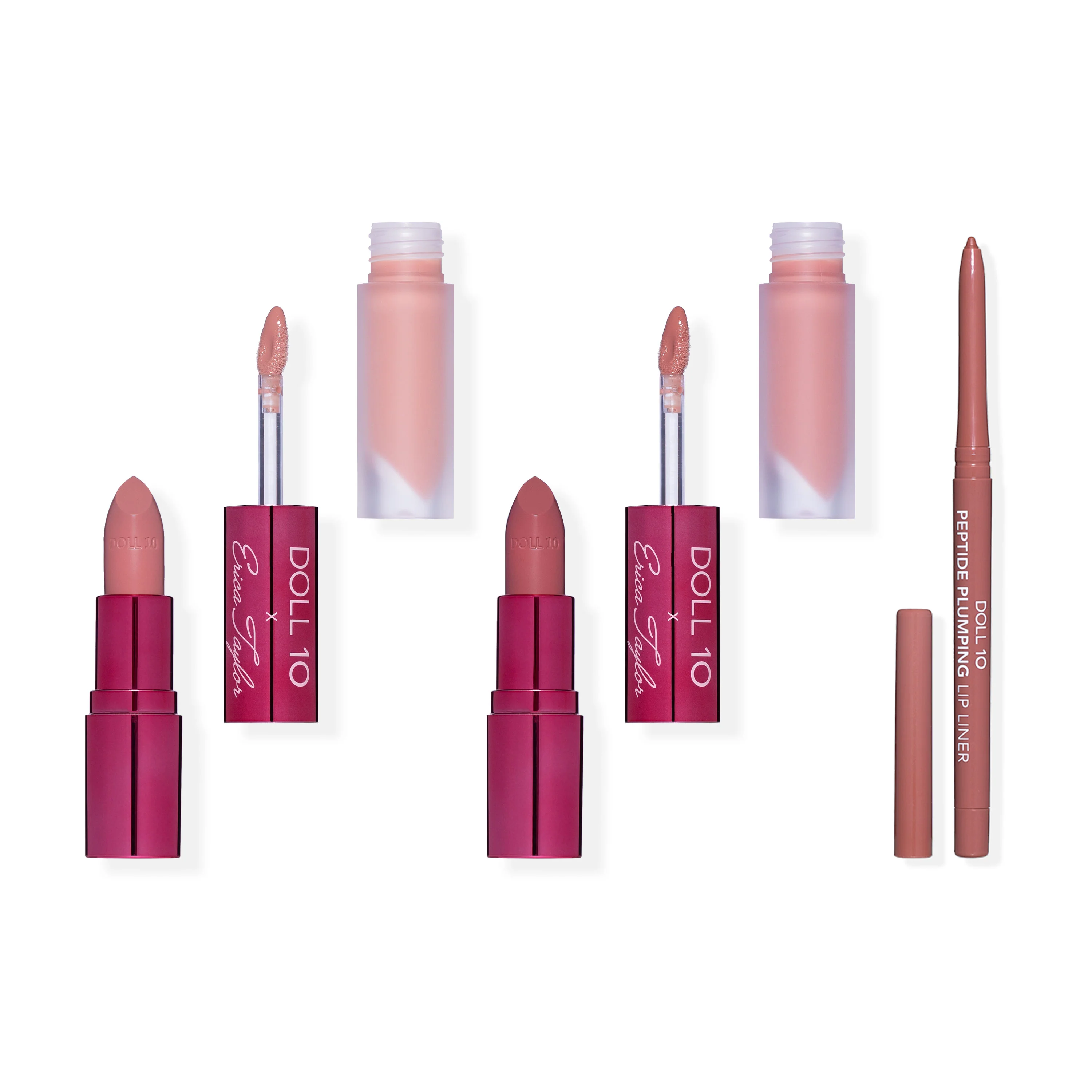 Erica Taylor X Doll10 Beauty Lip Wardrobe and Liner