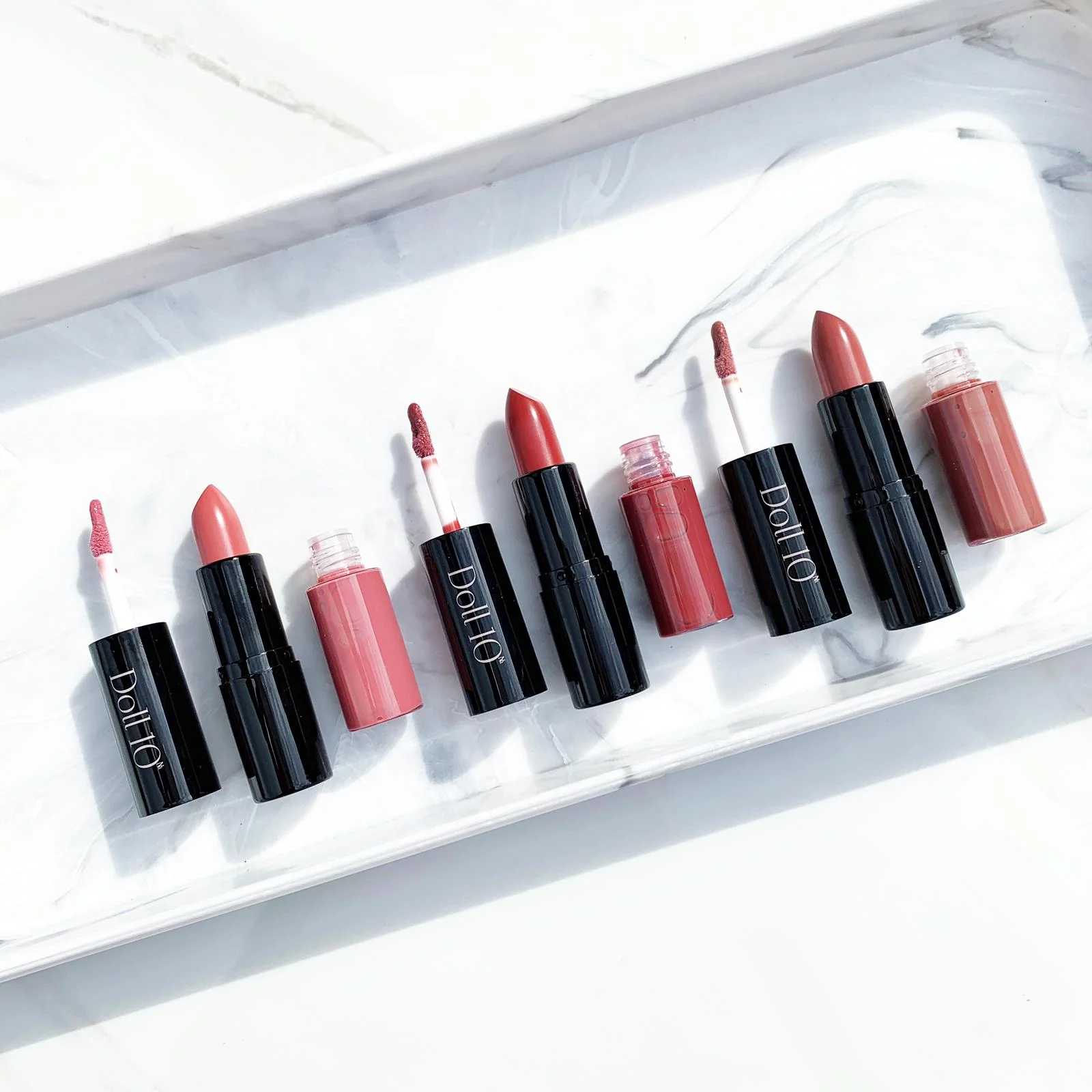 Luxurious Lips Nude Lip Wardrobe 6-Piece Collection - Image 3