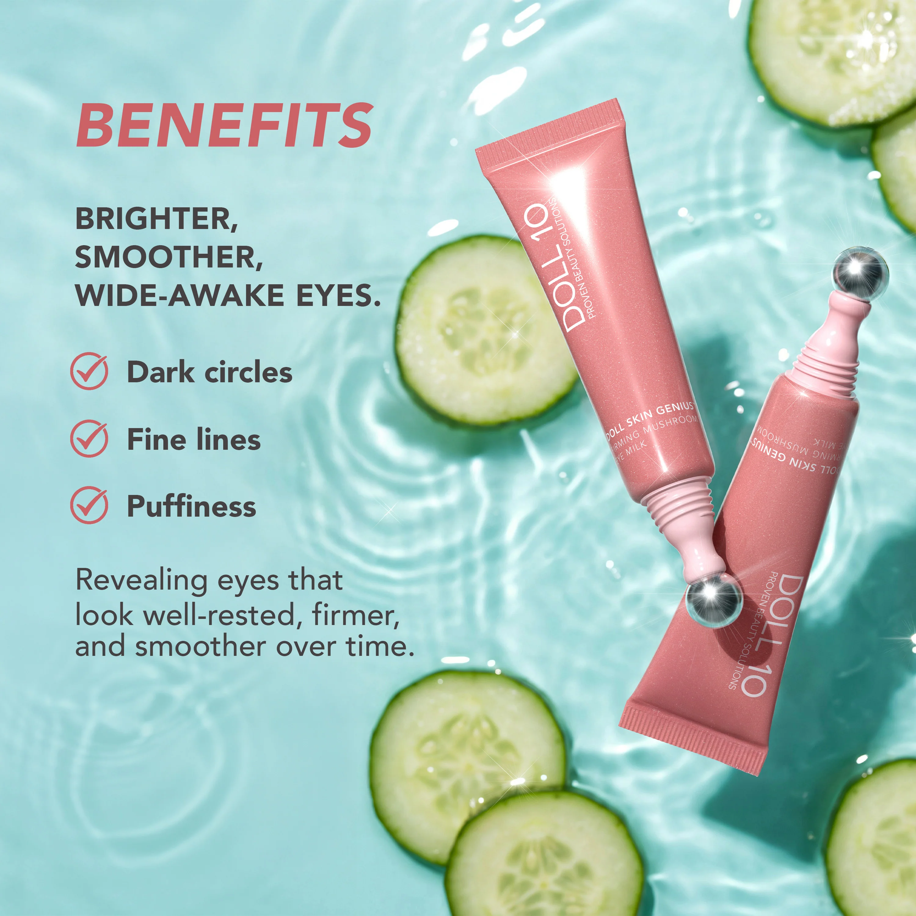 Dollskin Genius™ Firming Mushroom Eye Milk - Image 3