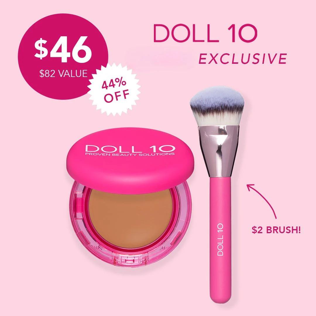 Peptide Bounce Balm Foundation with Brush - Image 10