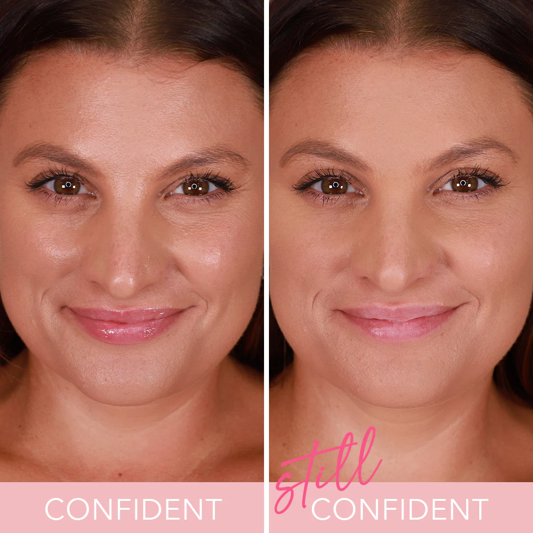 Pink Brightening Treatment Powder with Double Ended Powder Brush - Image 5