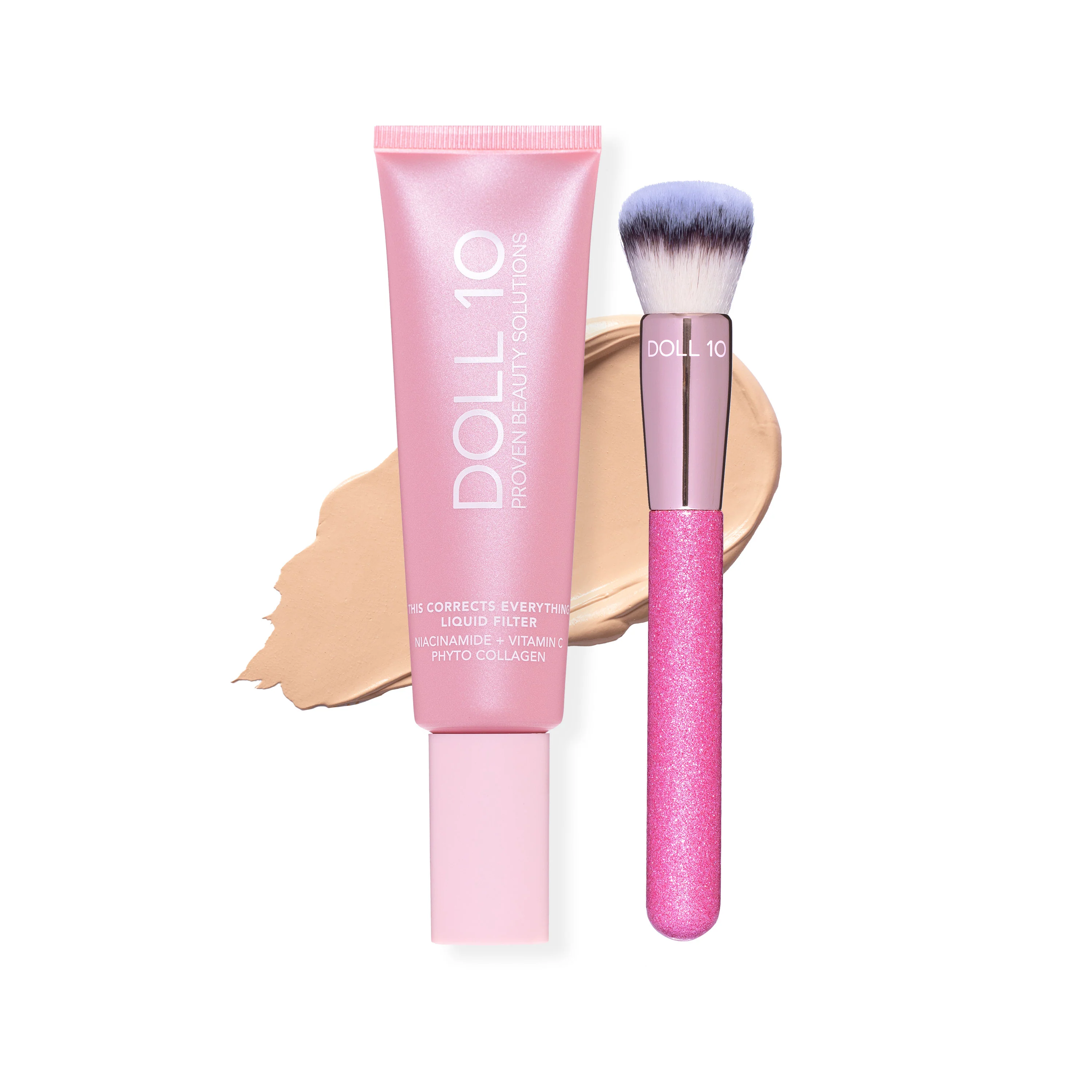 SuperSize Liquid Filter with Limited Edition Smoothing Complexion Brush - Image 4